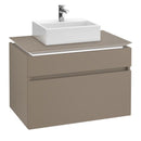 Villeroy & Boch Legato vanity unit for countertop washbasin with 2 pull-out compartments