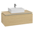 Villeroy & Boch Legato vanity unit for countertop washbasin with 1 pull-out compartment