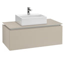 Villeroy & Boch Legato vanity unit for countertop washbasin with 1 pull-out compartment