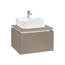 Villeroy & Boch Legato vanity unit for countertop washbasin with 1 pull-out compartment