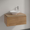 Villeroy & Boch Legato vanity unit for countertop washbasin with 1 pull-out compartment