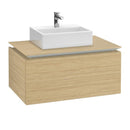 Villeroy & Boch Legato vanity unit for countertop washbasin with 1 pull-out compartment