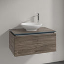 Villeroy & Boch Legato vanity unit for countertop washbasin with 1 pull-out compartment