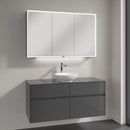 Villeroy & Boch Loop & Friends countertop washbasin with Embrace vanity unit and My View Now mirror cabinet