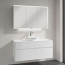 Villeroy & Boch Loop & Friends countertop washbasin with Embrace vanity unit and My View Now mirror cabinet
