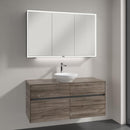 Villeroy & Boch Loop & Friends countertop washbasin with Embrace vanity unit and My View Now mirror cabinet
