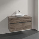 Villeroy & Boch Loop & Friends countertop washbasin with Embrace vanity unit with 2 pull-out compartments