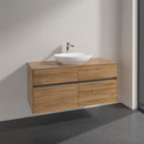 Villeroy & Boch Loop & Friends countertop washbasin with Embrace vanity unit with 4 pull-out compartments
