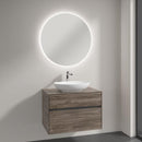 Villeroy & Boch Loop & Friends countertop washbasin with Embrace vanity unit and More to See Lite mirror