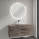 Villeroy & Boch Loop & Friends countertop washbasin with Embrace vanity unit and More to See Lite mirror
