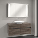 Villeroy & Boch Loop & Friends countertop washbasin with Embrace vanity unit and My View 14 mirror cabinet