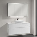 Villeroy & Boch Loop & Friends countertop washbasin with Embrace vanity unit and My View Now mirror cabinet