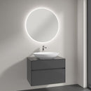 Villeroy & Boch Loop & Friends countertop washbasin with Embrace vanity unit and More to See Lite mirror