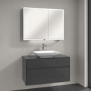 Villeroy & Boch Loop & Friends countertop washbasin with Embrace vanity unit and My View Now mirror cabinet