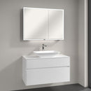 Villeroy & Boch Loop & Friends countertop washbasin with Embrace vanity unit and My View Now mirror cabinet