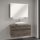 Villeroy & Boch Loop & Friends countertop washbasin with Embrace vanity unit and My View Now mirror cabinet