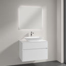 Villeroy & Boch Loop & Friends countertop washbasin with Embrace vanity unit and More to See Lite mirror