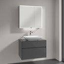 Villeroy & Boch Loop & Friends countertop washbasin with Embrace vanity unit and My View Now mirror cabinet