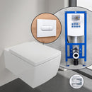 Villeroy &amp; Boch Memento 2.0 全套壁掛式馬桶，附 neeos 前牆元件、沖水板