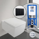 Villeroy &amp; Boch Memento 2.0 全套壁掛式馬桶，附 neeos 前牆元件、沖水板