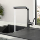 Villeroy & Boch Modern Steel single-lever kitchen mixer tap