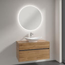 Villeroy & Boch My Nature countertop washbasin with Embrace vanity unit and More to See Lite mirror