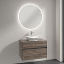 Villeroy & Boch My Nature countertop washbasin with Embrace vanity unit and More to See Lite mirror
