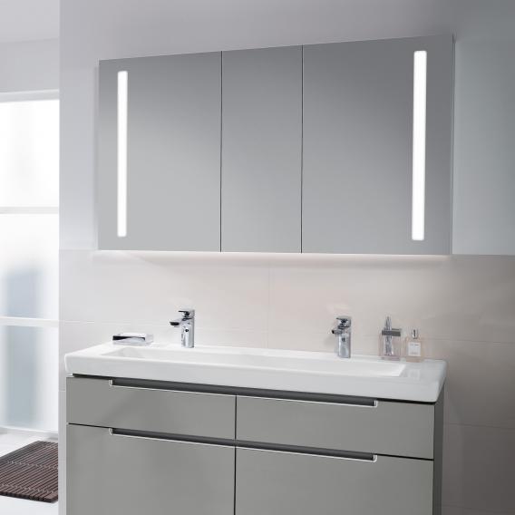 Villeroy & Boch My View 14+ mirror cabinet with lighting including medicine box with 3 doors