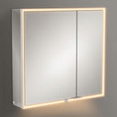 Villeroy &amp; Boch My View 現已安裝帶照明和 2 扇門的鏡櫃