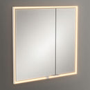 Villeroy &amp; Boch My View 現已安裝帶照明和 2 扇門的鏡櫃