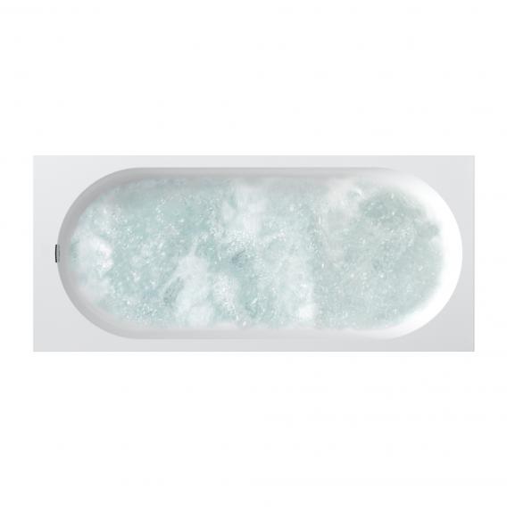 Villeroy &amp; Boch Oberon 2.0 矩形按摩浴缸，內建白色