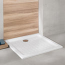 Villeroy & Boch O.novo square/rectangular shower tray with nubs white