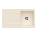 Villeroy & Boch Siluet 50 Flat kitchen sink with drainer, reversible
