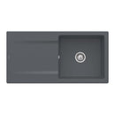 Villeroy & Boch Siluet 60 Flat kitchen sink with drainer, reversible