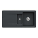 Villeroy & Boch Siluet 60 R Flat kitchen sink with half bowl and drainer, reversible