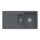 Villeroy & Boch Siluet 60 R Flat kitchen sink with half bowl and drainer, reversible