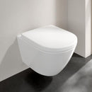 Villeroy &amp; Boch Subway 2.0 Comfort 壁掛式直沖式座便器，開放式沖水邊緣，DirectFlush 
