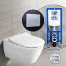 Villeroy & Boch Subway 2.0 complete SET wall-mounted toilet with neeos pre-wall element, flush plate