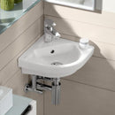 Villeroy &amp; Boch Subway 2.0 轉角洗手盆 白色，帶溢水口
