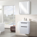 Villeroy & Boch Subway 2.0 hand washbasin with vanity unit and My View 14 mirror cabinet