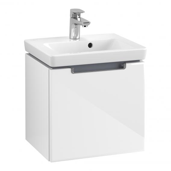Villeroy & Boch Subway 2.0 hand washbasin with vanity unit with 1 pull-out compartment
