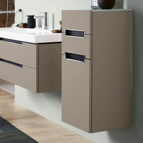 Villeroy & Boch Subway 2.0 side unit with 1 door and 2 drawers