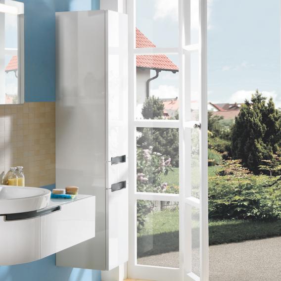 Villeroy & Boch Subway 2.0 tall unit with 2 doors and 1 drawer