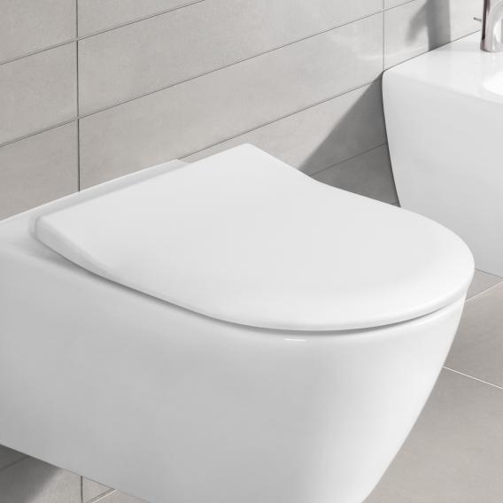 Villeroy & Boch Subway 2.0 toilet seat SlimSeat, removable, with soft close