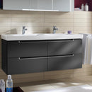 Villeroy & Boch Subway 2.0 XL vanity unit for double washbasin, 4 pull-out compartments