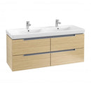 Villeroy & Boch Subway 2.0 XL vanity unit for double washbasin, 4 pull-out compartments