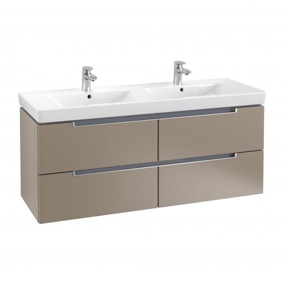Villeroy & Boch Subway 2.0 XL vanity unit for double washbasin, 4 pull-out compartments