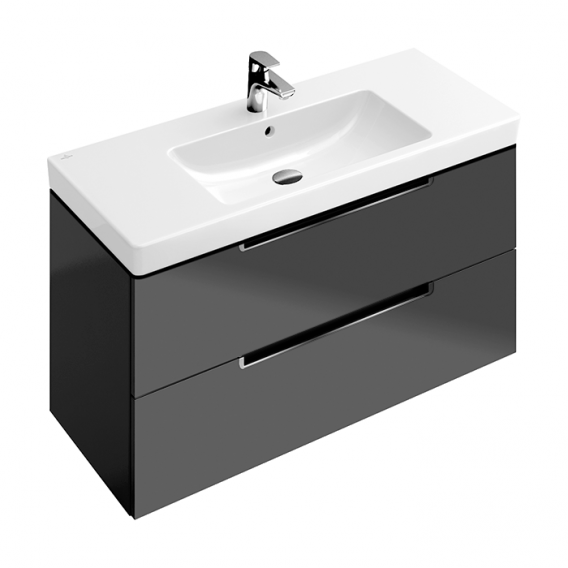 Villeroy & Boch Subway 2.0 vanity unit with 2 pull-out compartments