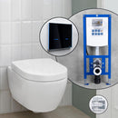 Villeroy &amp; Boch Subway 2.0 ViFresh 完整套裝壁掛式馬桶，搭配 neeos 前牆元件、沖水板