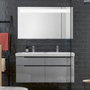 Villeroy &amp; Boch Subway 2.0 洗臉盆，附梳妝台和更多 14 面鏡子